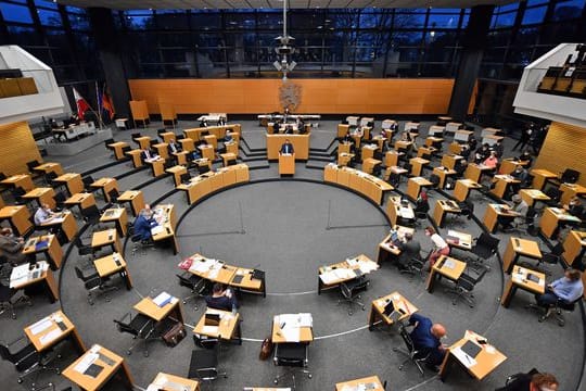 Plenarsaal des Thüringer Landtags