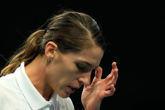Schied in Melbourne aus: Andrea Petkovic.