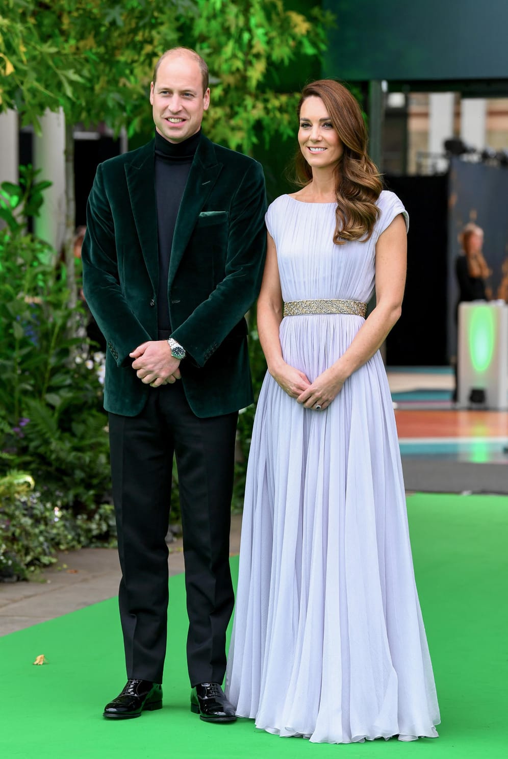 Oktober 2021: William und Kate in elegatner Robe beim Earthshot Prize