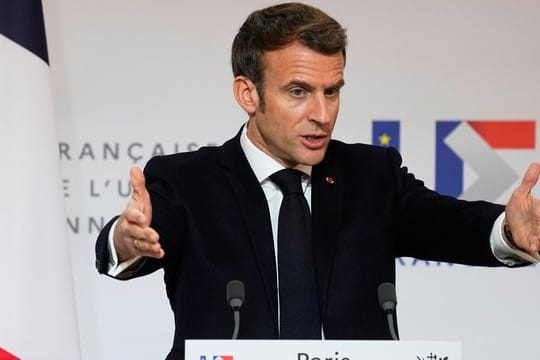 Emmanuel Macron ist wegen seiner Aussagen zu Ungeimpften teils heftig kritisiert worden.