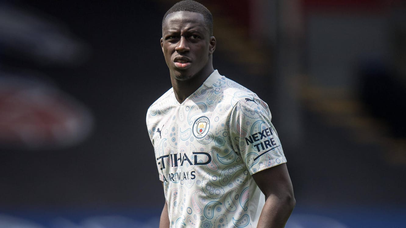 Benjamin Mendy im ManCity-Trikot im Mai 2021: Prozess verschoben. Benjamin Mendy im ManCity-Trikot im Mai 2021: Prozess verschoben.