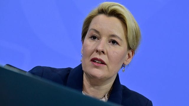 Berlins Regierende Bürgermeisterin Franziska Giffey (SPD) Berlins Regierende Bürgermeisterin Franziska Giffey (SPD)