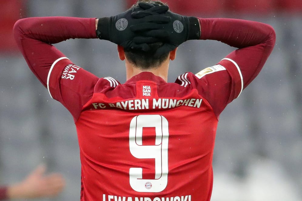 Robert Lewandowski: Der Bayern-Stürmer traf zwar zum 1:0, seine Mannschaft verlor allerdings trotzdem.