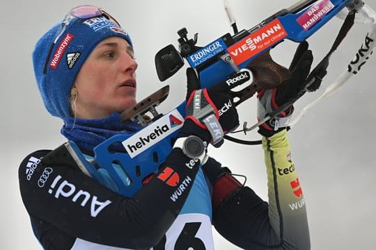 Ist mit Deutschlands Mixed-Staffel in Oberhof im Einsatz: Vanessa Hinz.