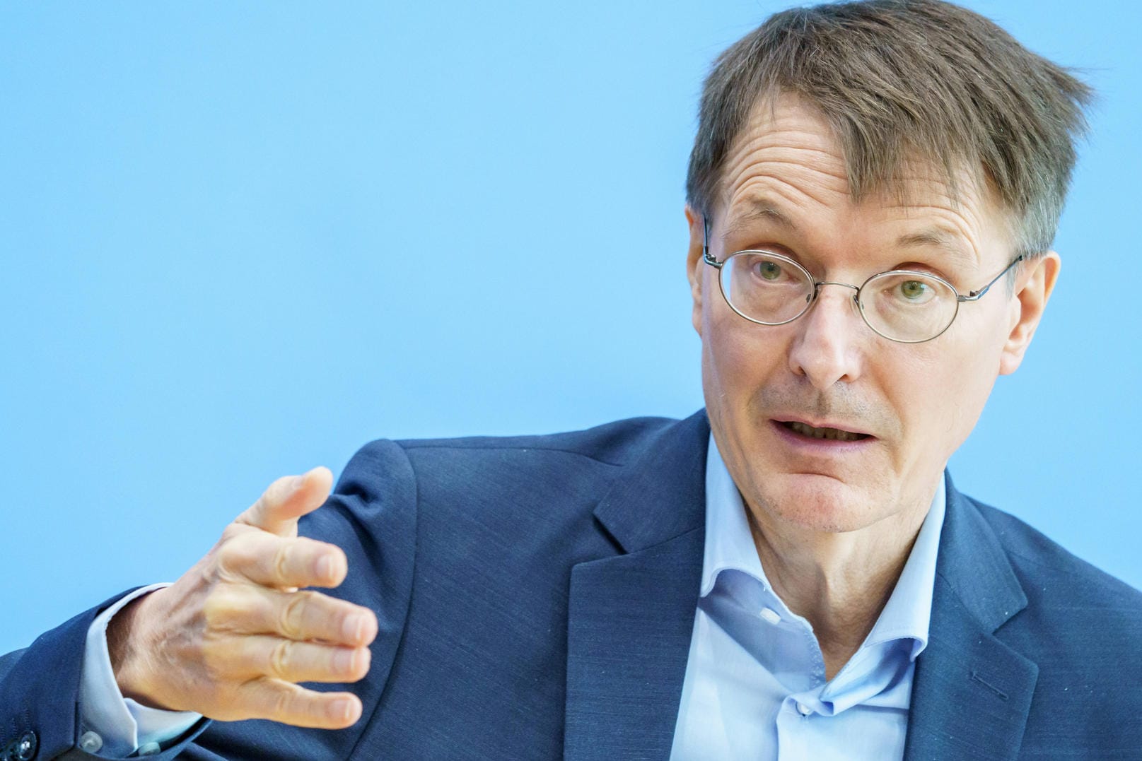 Gesundheitsminister Karl Lauterbach: "Man muss akzeptieren, dass man selbst mit der Pflicht niemals alle Menschen erreichen wird."