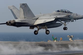 F-18 Kampfflugzeug: Das US-Modell soll Nachfolger für die vor 40 Jahren eingeführte Tornado-Flotte werden.