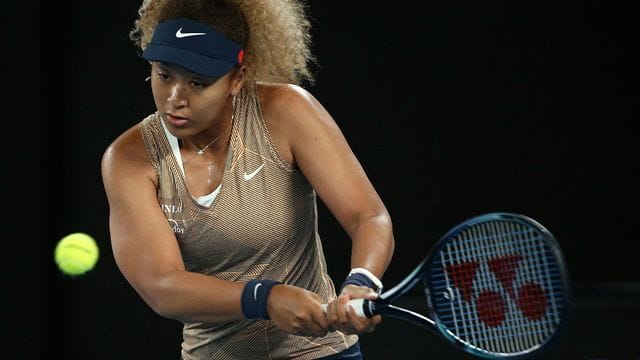 Tritt in Melbourne zum Halbfinale nicht an: Naomi Osaka in Aktion.