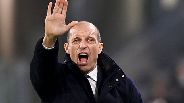 Wegen Schiedsrichter-Beleidigung bestraft: juventus-Cheftrainer Massimiliano Allegri.