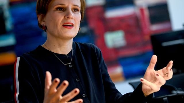 Berlins Sozialsenatorin Katja Kipping (Linke) Berlins Sozialsenatorin Katja Kipping (Linke)