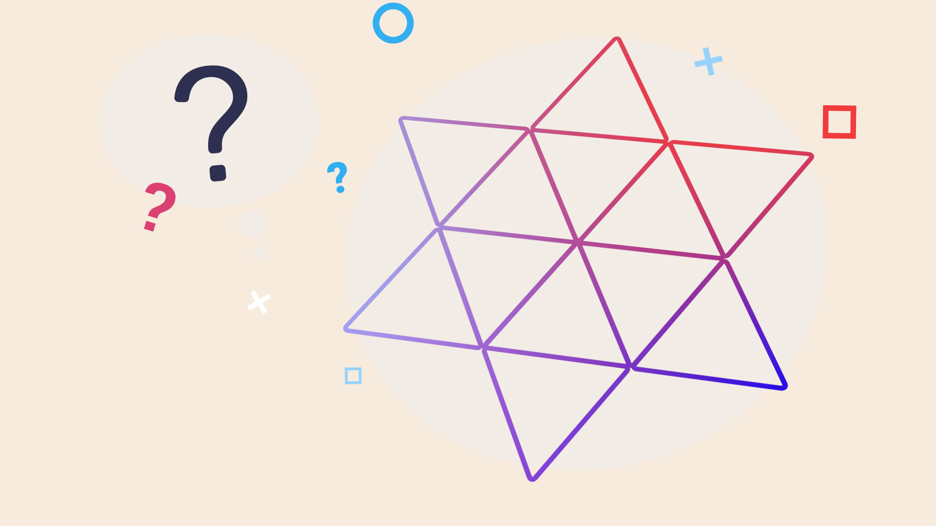 Logik-Rätsel: Aufgabe aus IQ-Test – wie viele Dreiecke sehen Sie?