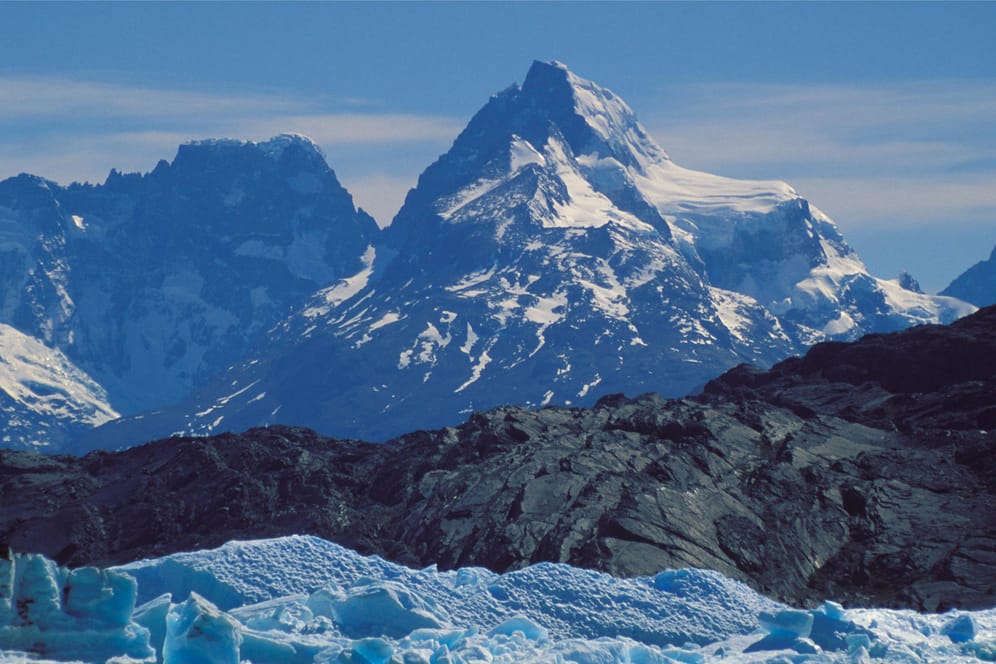 Lago Argentino in Patagonien: Ein deutscher Bergsteiger ist in dem argentinisch-chilenischen Grenzgebiet tödlich verunglückt