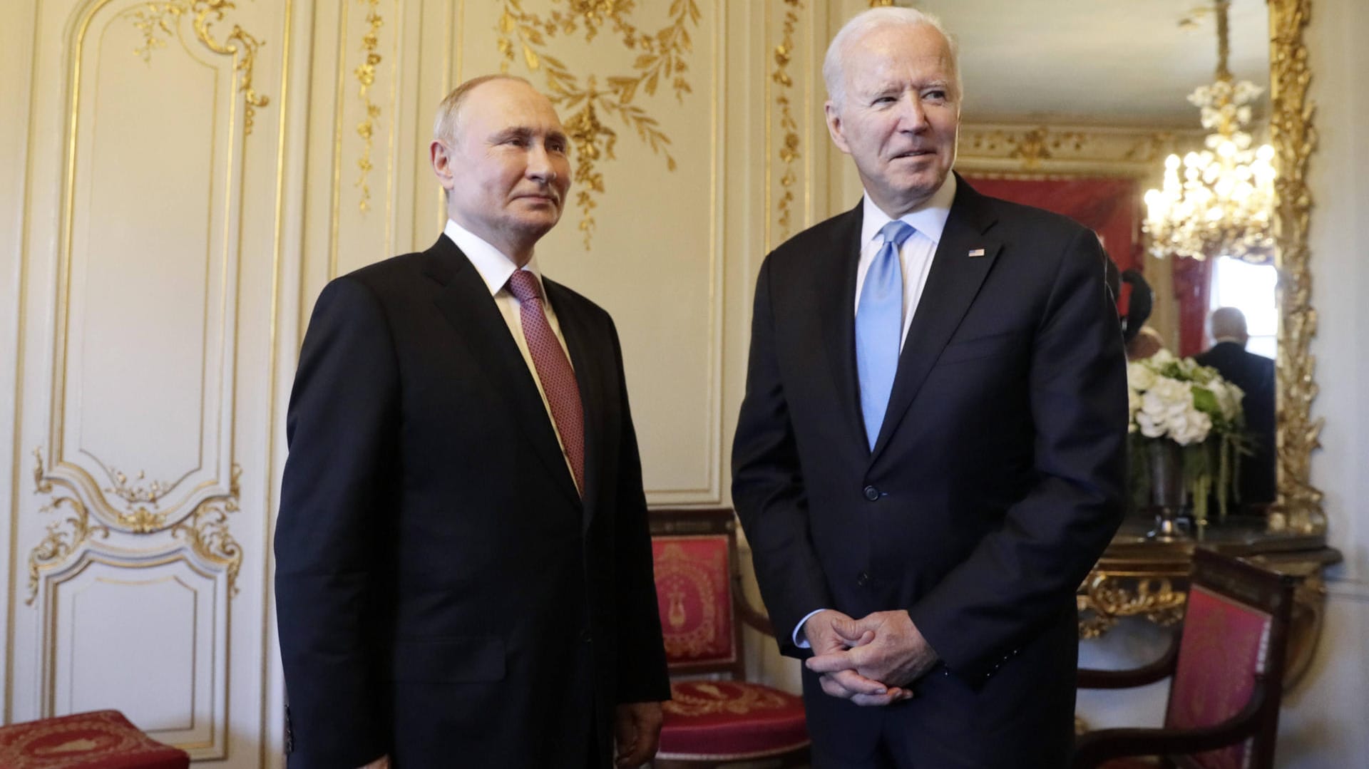 Wladimir Putin und Joe Biden bei ihrem Treffen in Genf im Juni 2021: Seither haben sich die Spannungen zwischen Russland und der Nato in Osteuropa wieder verschärft.