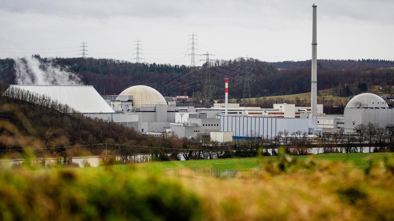 Das Kernkraftwerk Neckarwestheim ist einer der letzen deutschen Atommeiler (Archivbild): In der EU will man am Atomstrom noch länger festhalten.