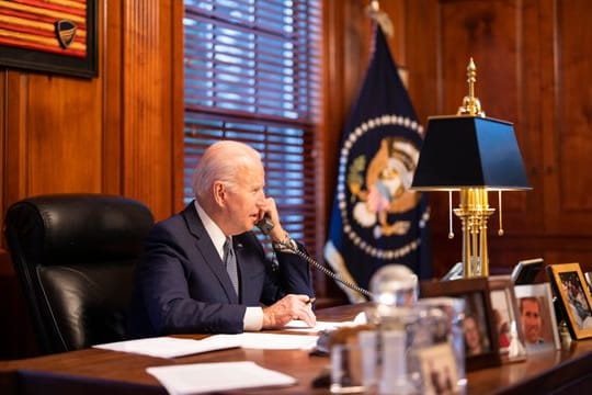 US-Präsident Joe Biden hat am 30.