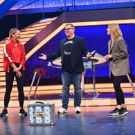 Valentina Pahde, Elton und Vivianne Geppert: Die Schauspielerin und die Moderatorin traten bei "Schlag den Star" gegeneinander an.