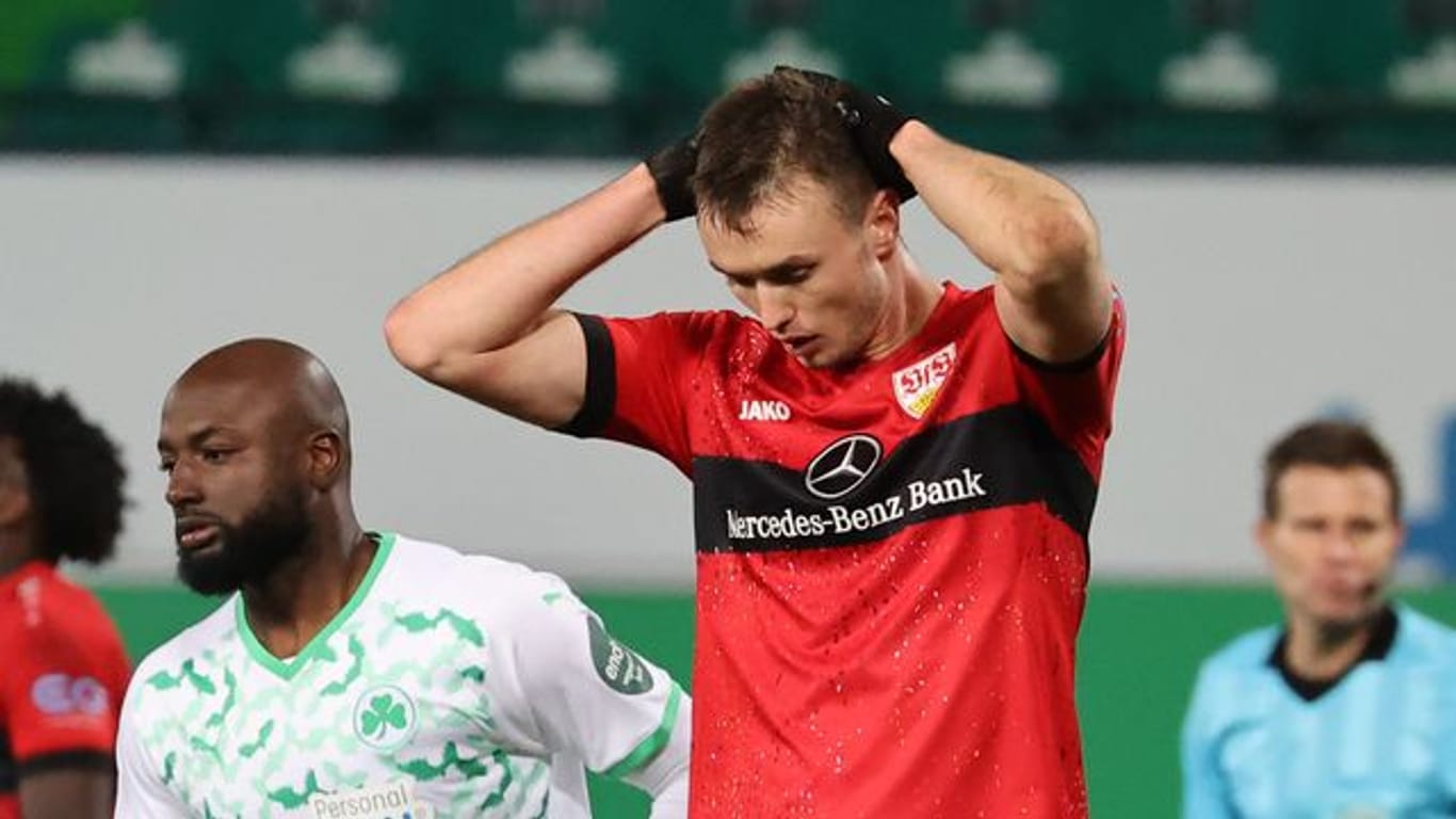 Sasa Kalajdzic (M) ist beim VfB Stuttgart zurück.