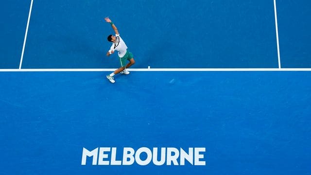 Würde gerne in Melbourne aufschlagen: der Serbe Novak Djokovic. Würde gerne in Melbourne aufschlagen: der Serbe Novak Djokovic.