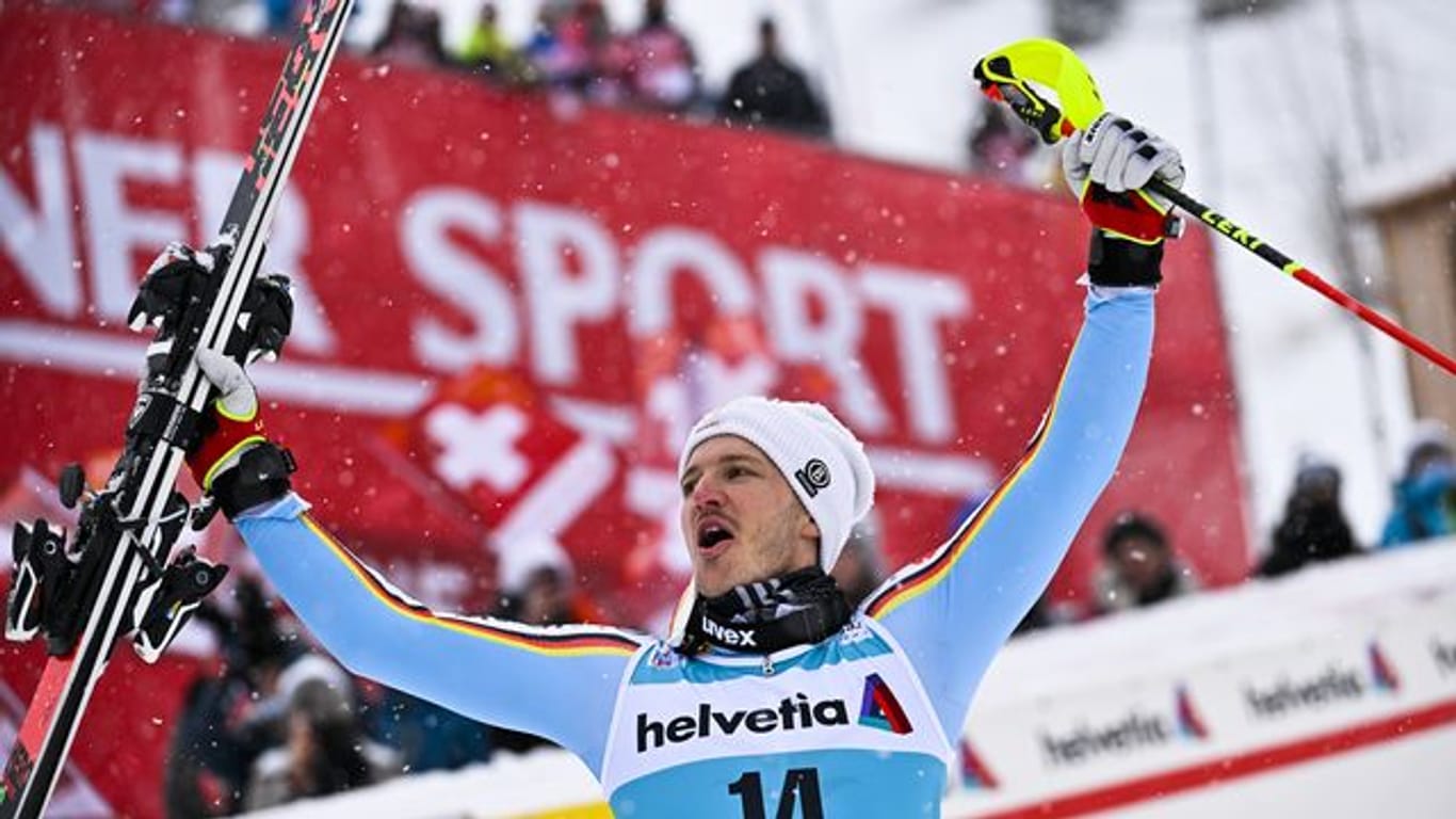 Platz drei in Adelboden bedeutet auch die Olympia-Teilnahme für Linus Straßer.