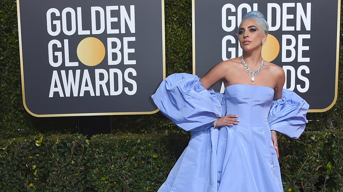 Lady Gaga bei den Golden Globe Awards 2019: In diesem Jahr findet die Verleihung ohne Promis statt.