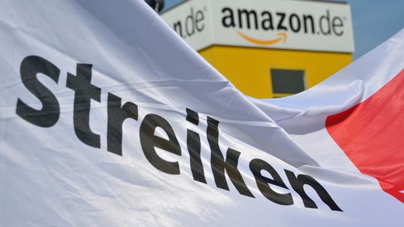 Amazon-Mitarbeiter in Leipzig streiken erneut
