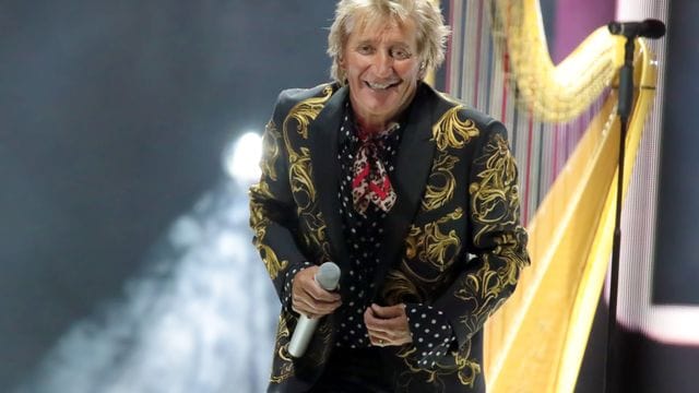 Der britische Popsänger Rod Stewart wird 77.