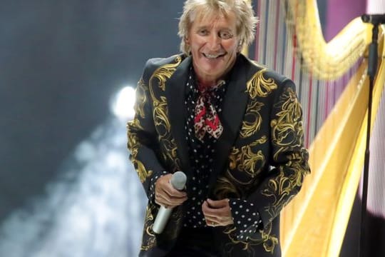 Der britische Popsänger Rod Stewart wird 77.