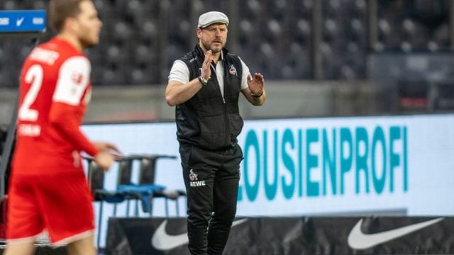 Trainer Steffen Baumgart vom 1. Trainer Steffen Baumgart vom 1.