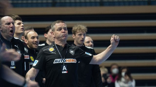 DHB-Auswahltrainer Alfred Gislason (M).