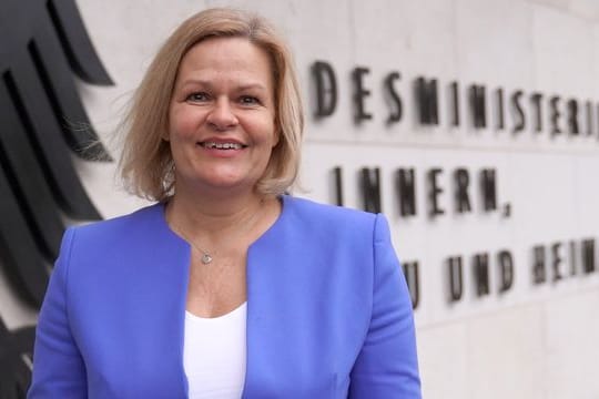 Bundesinnenministerin Nancy Faeser.