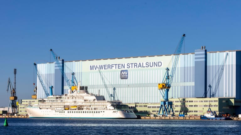 Nach längerem Zittern (Symbolbild): Die MV-Werften-Gruppe muss nun doch Insolvenz anmelden.
