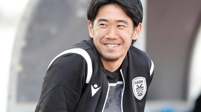 Shinji Kagawa: Der Japaner spielte zuletzt in Griechenland Fußball, wechselt nun nach Belgien.