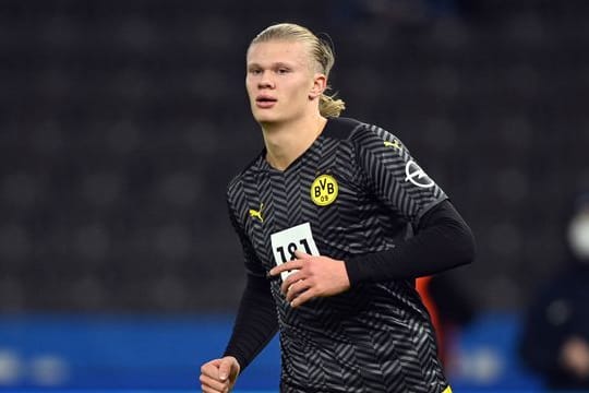 Steht beim BVB bis 2024 unter Vertrag, könnte aber mithilfe einer Ausstiegsklausel wechseln: Erling Haaland.