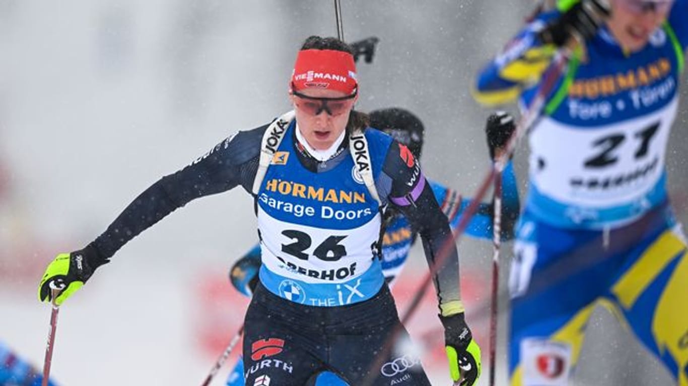 Vier Wochen vor Beginn der Olympischen Winterspiele hat Biathletin Denise Herrmann bislang noch nicht ihre Form gefunden.