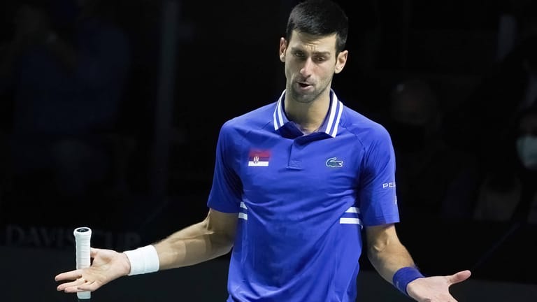 Im Fokus: Tennisstar Novak Djokovic erhält Unterstützung von anderen Sportlern via Social Media.