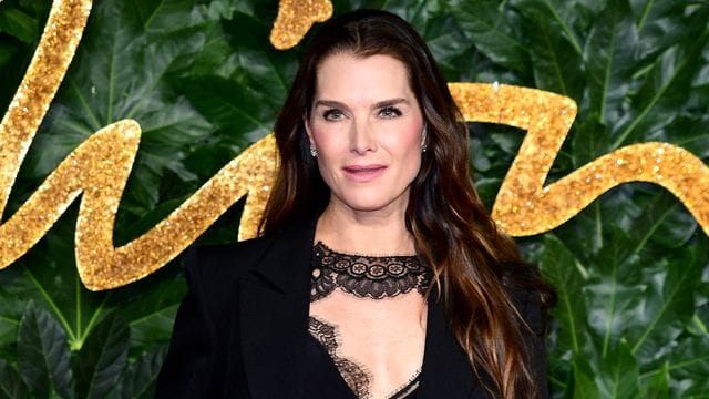 Brooke Shields bei den Fashion Awards 2018 in London.