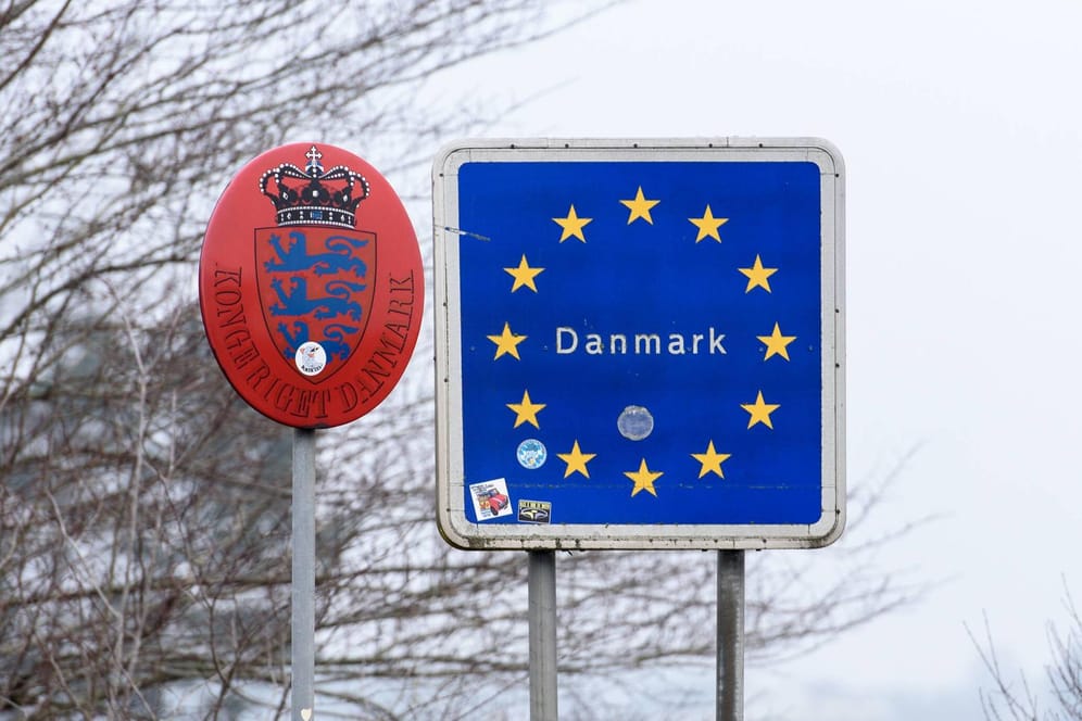 Deutsch-dänische Grenze (Symbolbild): Der Mann war etwa 300 Kilometer weit gefahren.