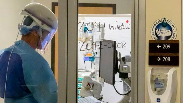 Arbeit in einem Krankenhaus in Grants Pass, Oregon (Archiv).