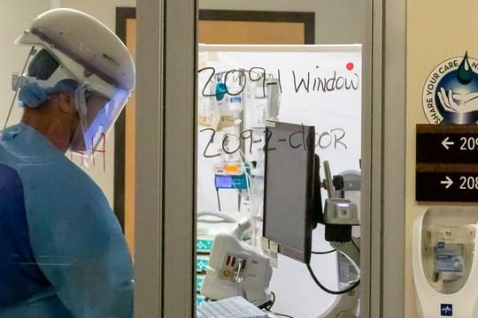 Arbeit in einem Krankenhaus in Grants Pass, Oregon (Archiv).