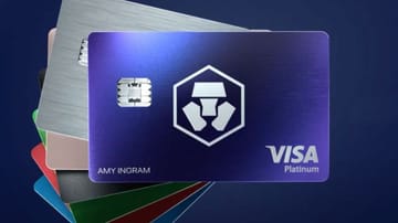 Cooperation with Visa (symbol image): Crypto.com's blue credit card is still free, after that customers have to pay several hundreds or even hundreds of thousands of euros for the cards.