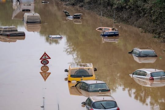 Flut bei Erftstadt