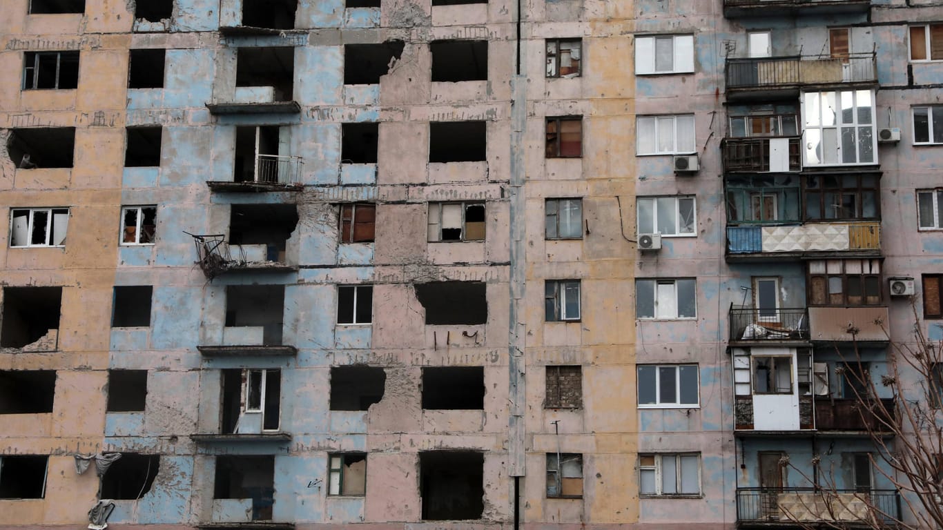 Ein ausgebombtes Haus in Avdiivka, Ostukraine: Über diesen Konflikt wird kaum mehr berichtet.
