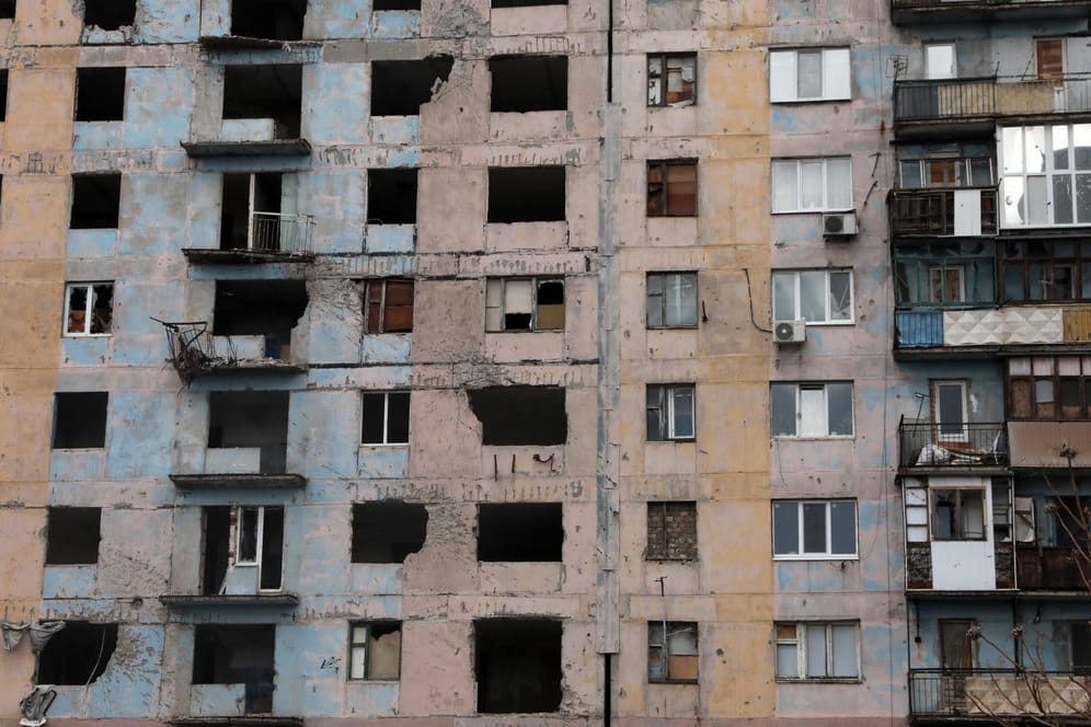 Ein ausgebombtes Haus in Avdiivka, Ostukraine: Über diesen Konflikt wird kaum mehr berichtet.