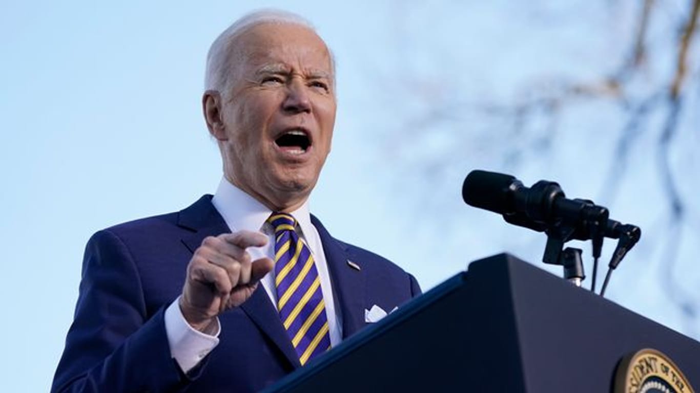 US-Präsident Joe Biden hat die Erstürmung des US-Kapitols als "versuchten Putsch" bezeichnet.