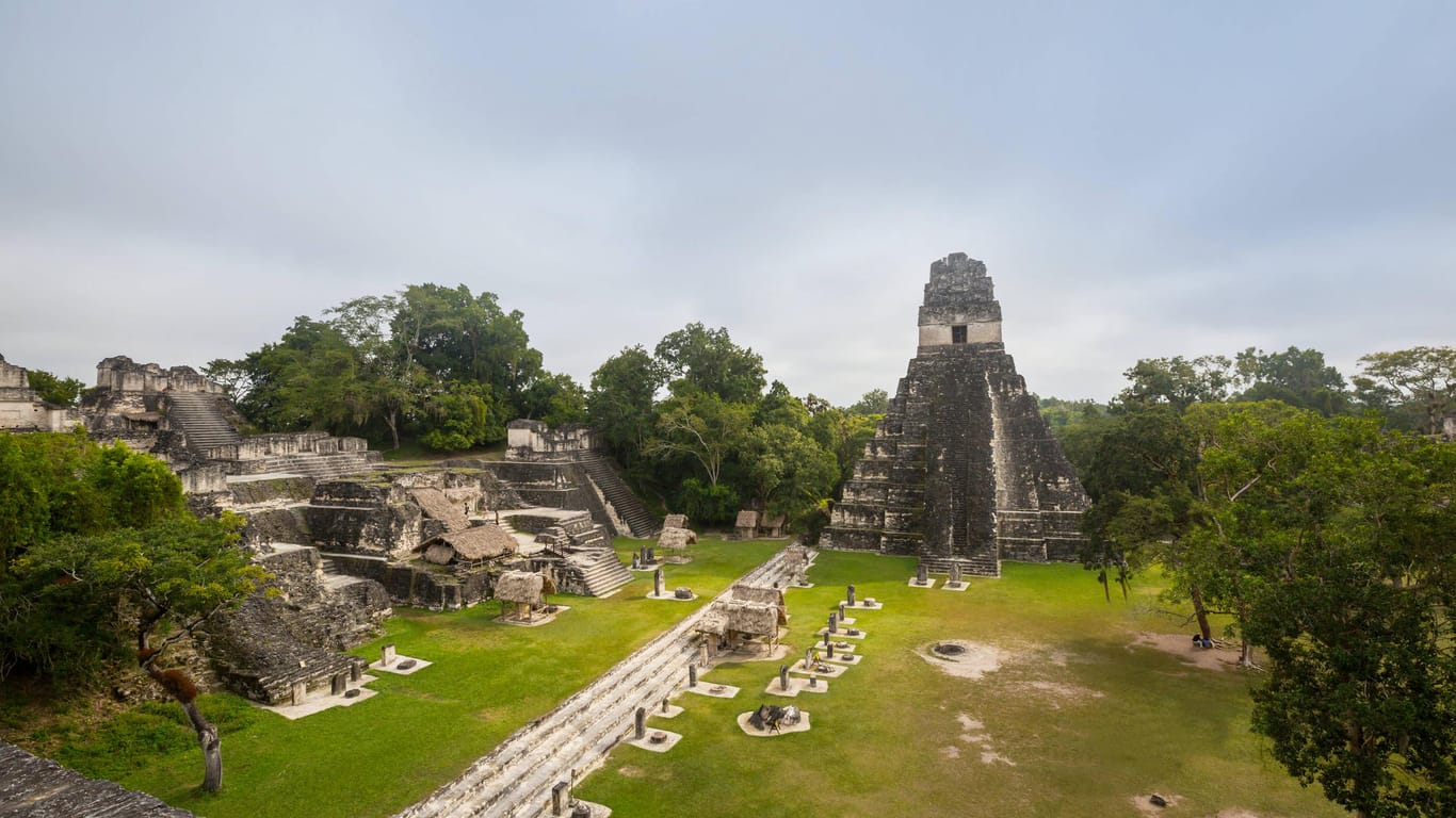 Ein Maya-Tempel im Tikal Nationalpark in Guatemala: Ein 53-jähriger Tourist wurde tot aufgefunden.