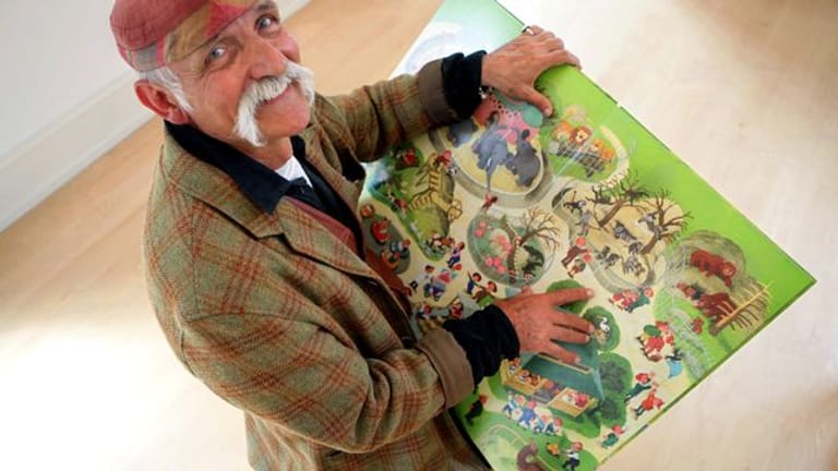 Der Illustrator und Künstler Ali Mitgutsch starb im Alter von 86 Jahren in München.