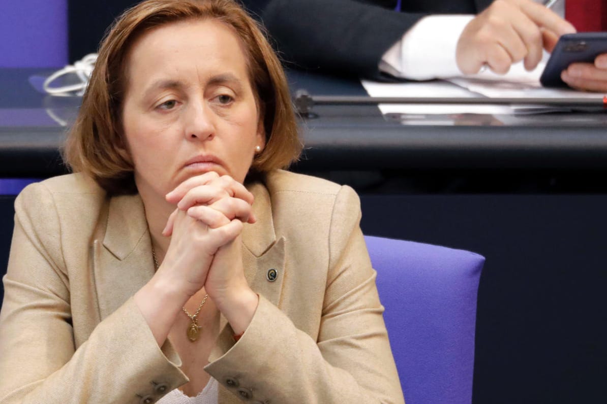 Die AfD-Abgeordnete Beatrix von Storch: Ihr Großvater war Reichsfinanzminister unter Adolf Hitler.