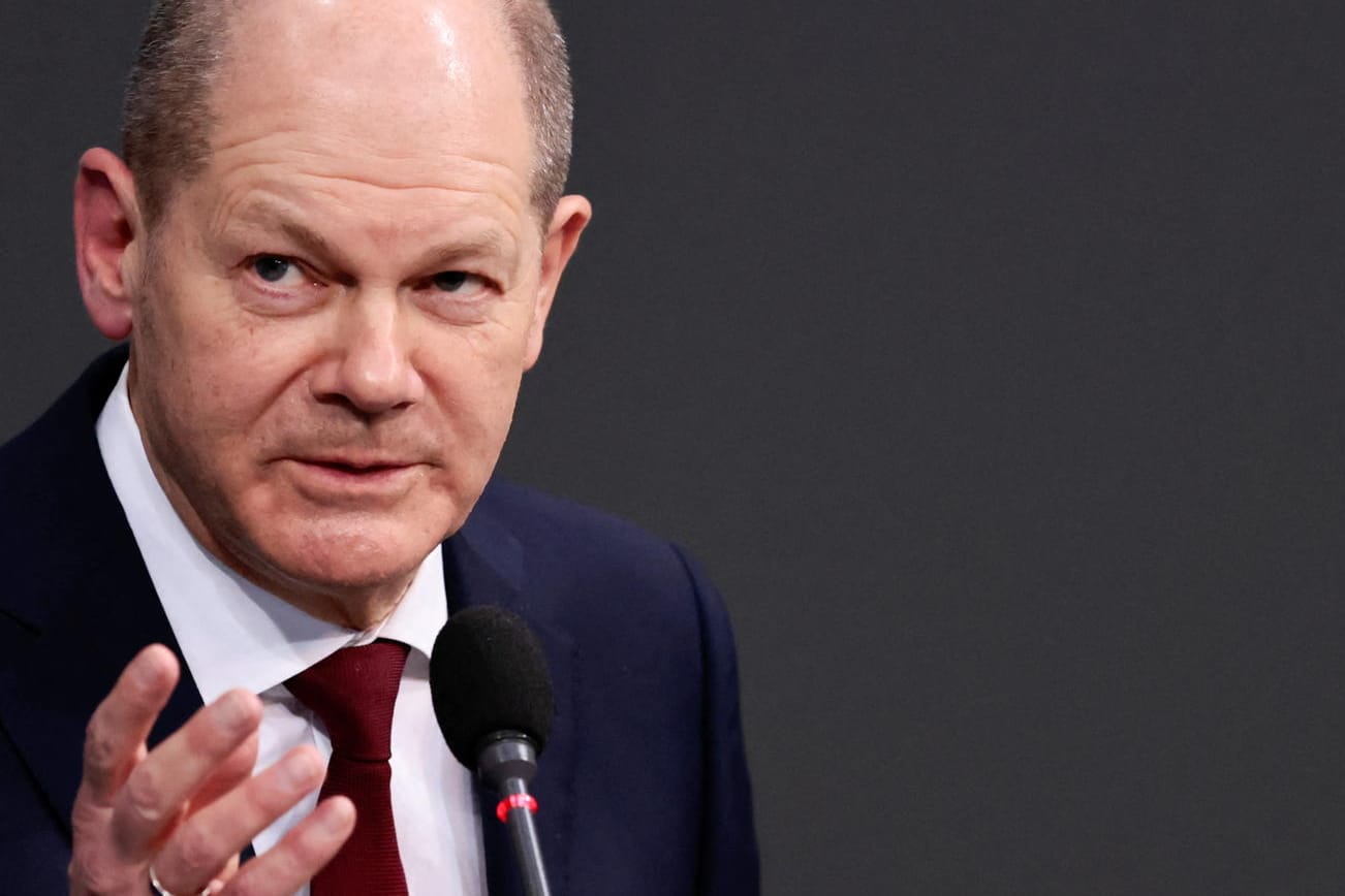 Olaf Scholz bei seiner ersten Befragung im Bundestag: "Halten Sie sich an die Fakten", sagte der Kanzler zu einem AfD-Abgeordneten.