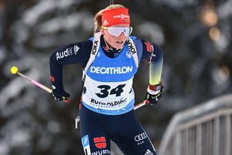 Beste Deutsche: Franziska Hildebrand belegte in Ruhpolding Platz 17.