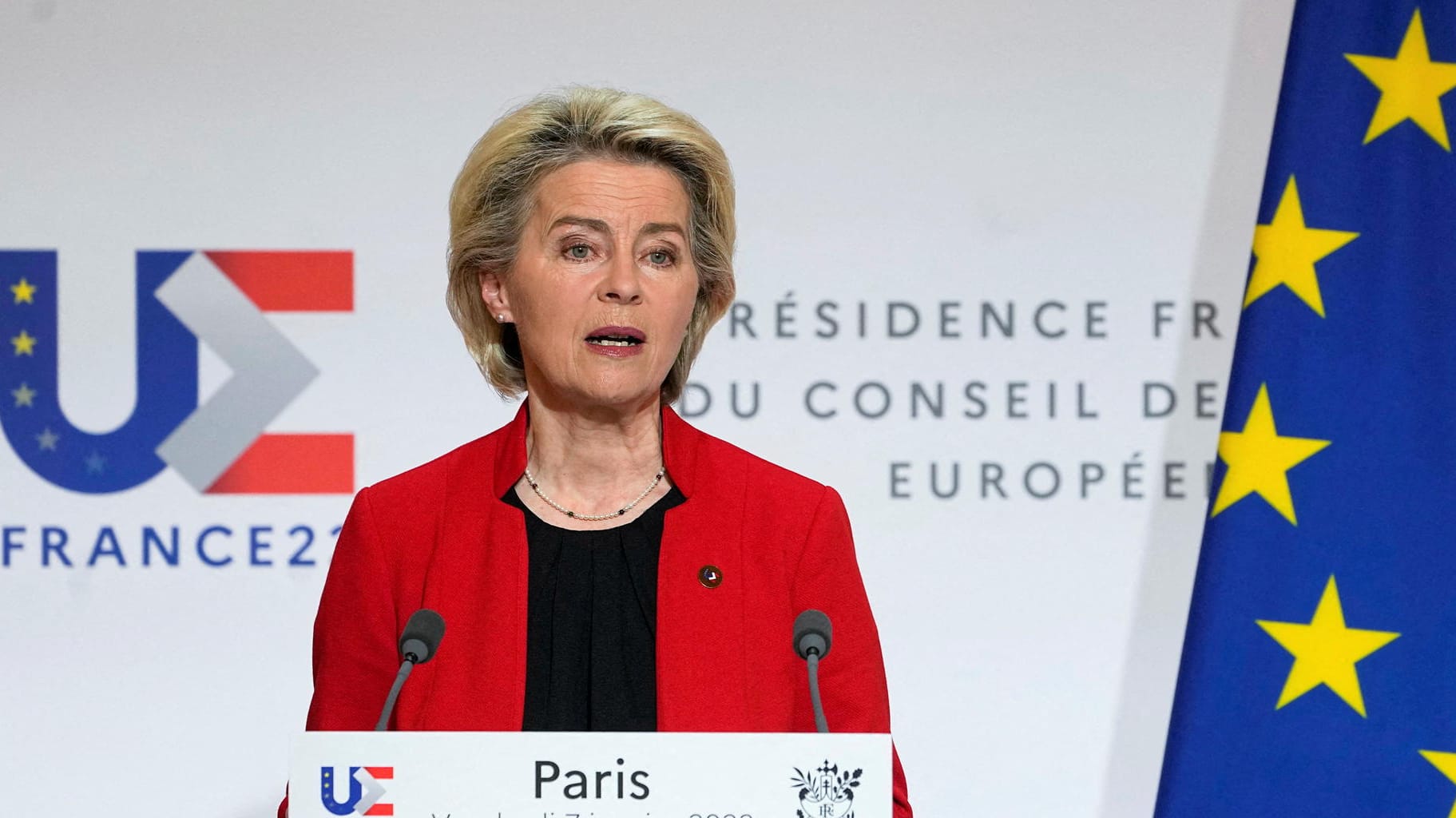 Ursula von der Leyen (Archivbild): Die EU-Kommissionschefin hofft auf eine EU-weite Frauenquote.