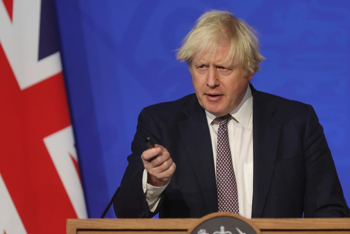 Boris Johnson: Der britische Premier hat zugegeben, im Lockdown 2020 an einer Party teilgenommen zu haben.